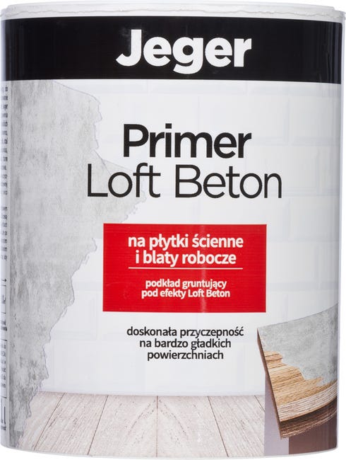 Podkład gruntujący PRIMER LOFT BETON 1 l na płytki, blaty JEGER