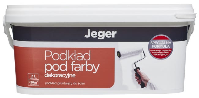 Podkład pod farby dekoracyjne 2 l JEGER