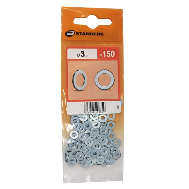 Podkładka płaska 3 mm 150 szt. Standers
