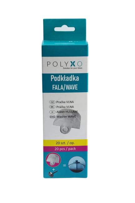 Podkładki do płyt falistych 20 sztuk Polyxo Polyxo