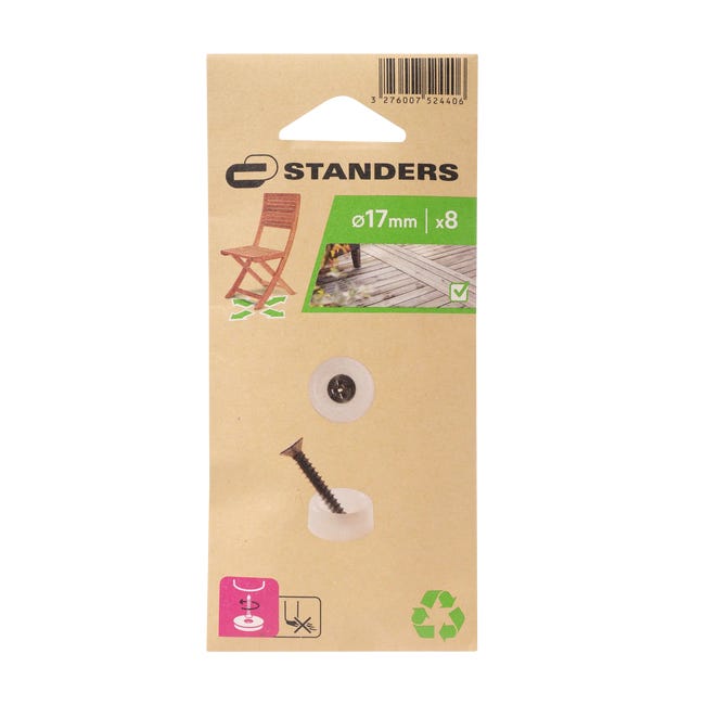 Podkładki na śrubę zewnętrzne 17 mm 4 szt. Standers