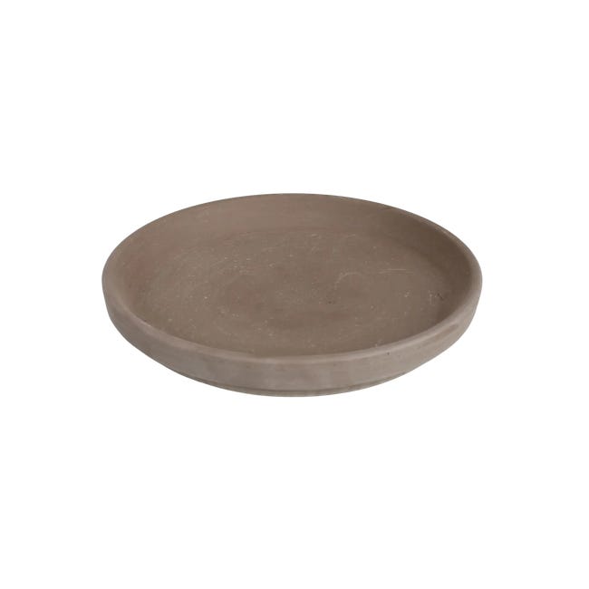 Podstawka gliniana śr.13cm brązowa Cermax