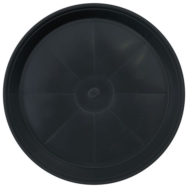 Podstawka plastikowa ś.18 cm czarna Donkwiat