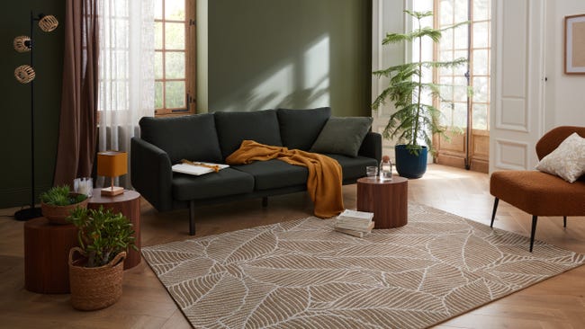 Poduszka Enola Navajo beżowa 40 x 40 cm Inspire