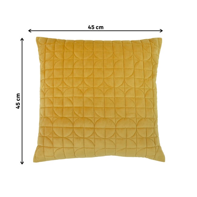 Poduszka Jonasson Banana żółta 45 x 45 cm Inspire