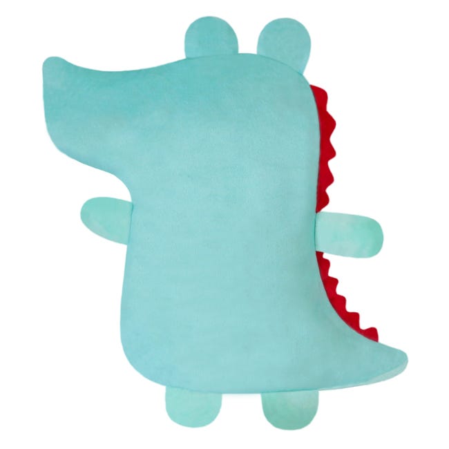 Poduszka dla dzieci Soft Petit Dino niebieska 26 x 30 cm