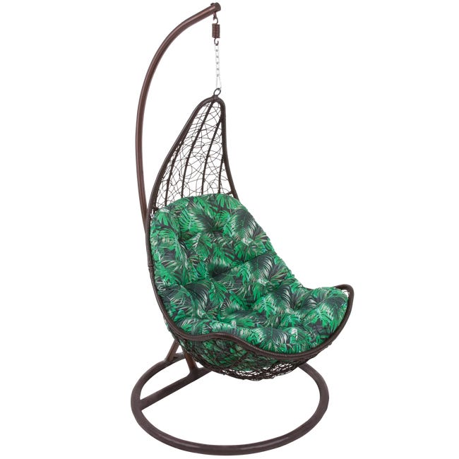 Poduszka na fotel wiszący Trap 90x144 cm monstera Patio