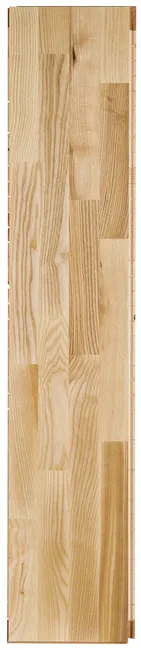 Podłoga drewniana deska trójwarstwowa Jesion rustic 4-lamelowa lakier półmatowy 14 mm Barlinek