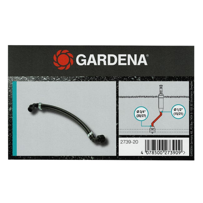 Podłączenie zraszacza Sprinklersystem GZ1/2