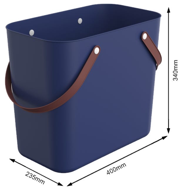 Pojemnik Multibag 25 l 23.5 x 34 x 40 cm Rotho