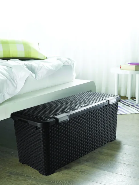 Pojemnik Rattan Style 72 l 79 x 33 x 39.7 cm Curver