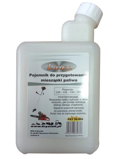 Pojemnik do przygotowywania mieszanki paliwowej Lider