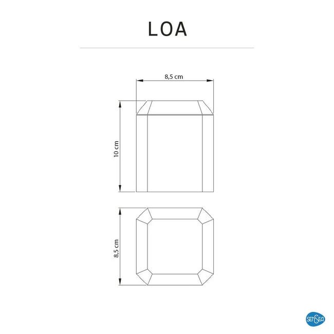 Pojemnik kosmetyczny Exotic Loa Sensea
