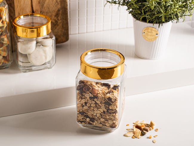 Pojemnik kuchenny na żywność Gold 1 l Altom Design