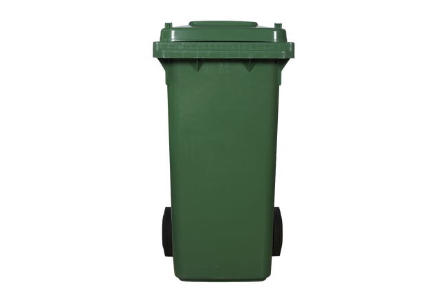 Pojemnik na odpady szklane 120l zielony