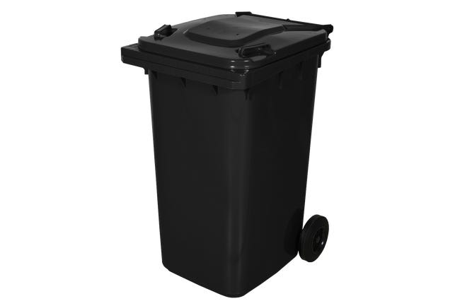 Pojemnik na odpady zmieszane 240l szary