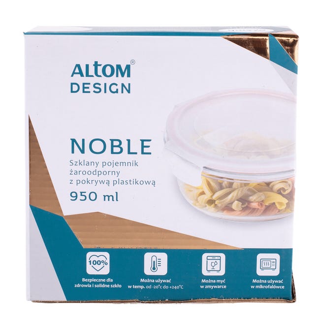 Pojemnik żaroodporny z pokrywką Noble 0.95 l Altom Design