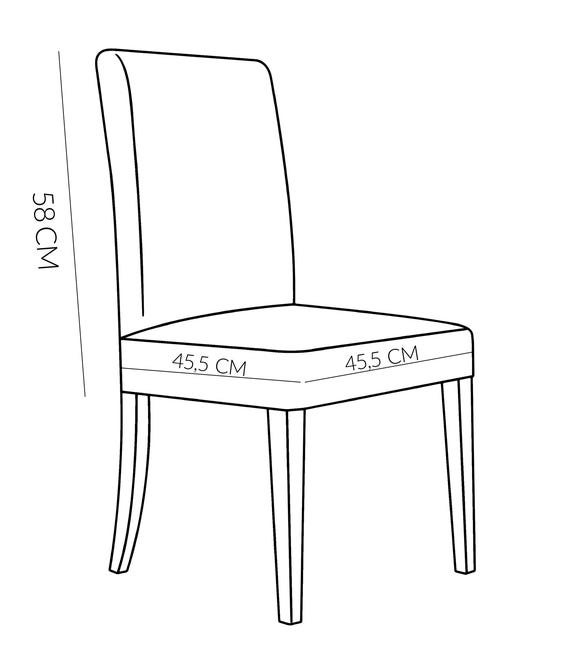 Pokrowiec na krzesło Flexi Cover beżowy