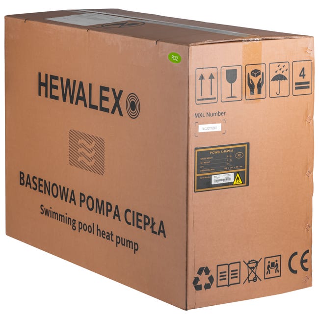 Pompa ciepła do basenów 13kW PCWB