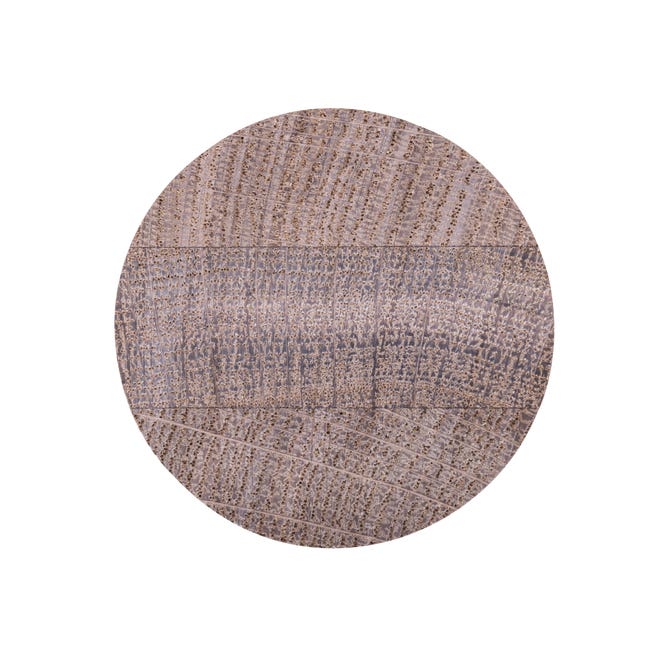 Poręcz schodowa drewniana dębowa surowa okrągła 2700x49.5 mm Kornik