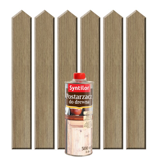 Postarzacz do drewna 0.5 l Stary dąb SYNTILOR