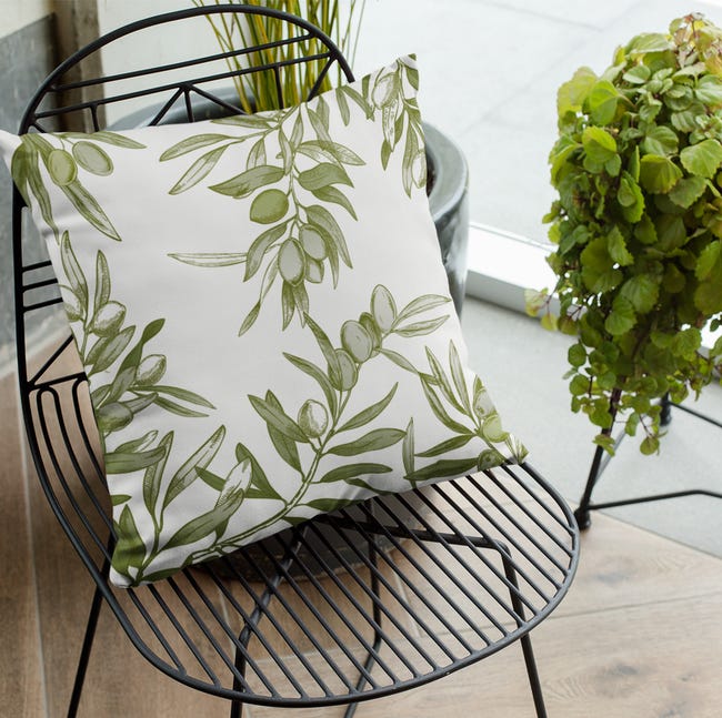 Poszewka na poduszkę Premium Olive zielona 43 x 43 cm