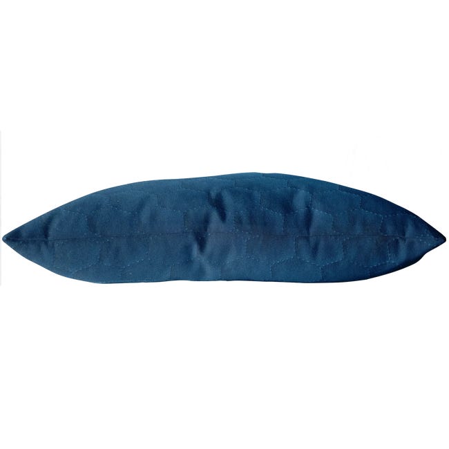 Poszewka na poduszkę Velvet Sonic niebieska 45 x 45 cm