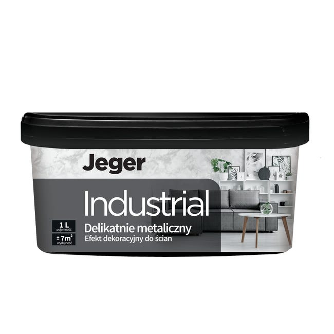 Powłoka dekoracyjna INDUSTRIAL Calcium Efekt metalowy JEGER