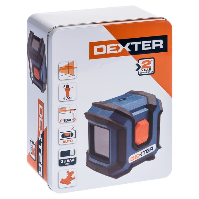 Poziomica laserowa 10 m krzyżowa NLC02 Dexter