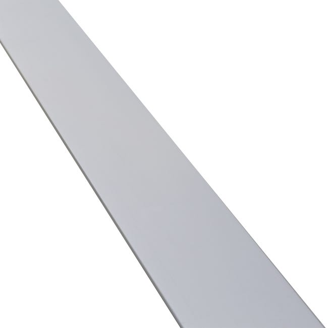 Profil płaski aluminiowy 1m 30x2 mm matowy srebrny Standers