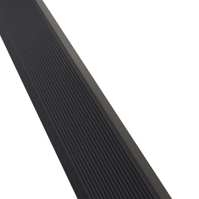 Profil schodowy aluminiowy 2m 25x40x1.5 mm czarny Standers