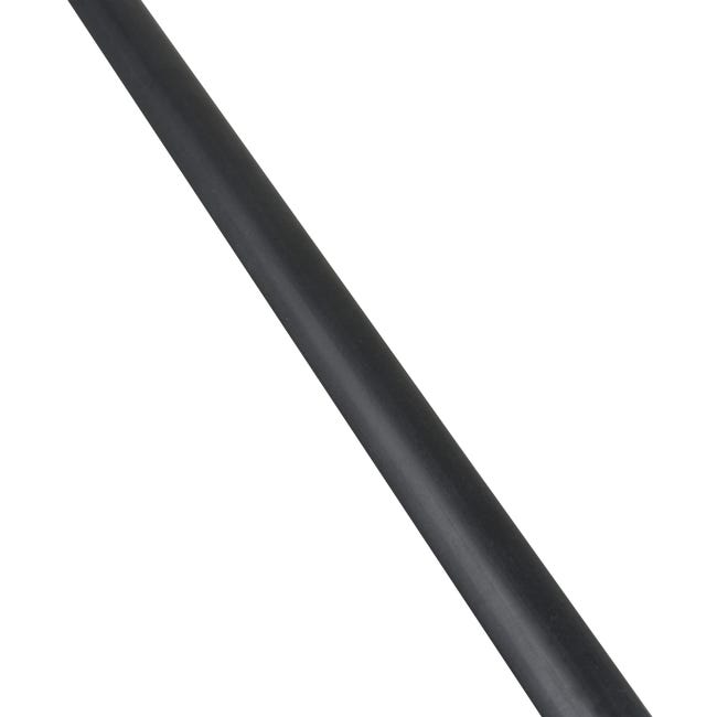 Profil ćwierćwałek pvc 2.6m 14x14 mm matowy antracytowy Standers