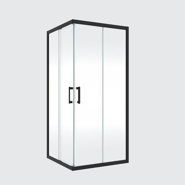 Profile kabiny prysznicowej czarne Easy 70 x 70 X 190 Sensea