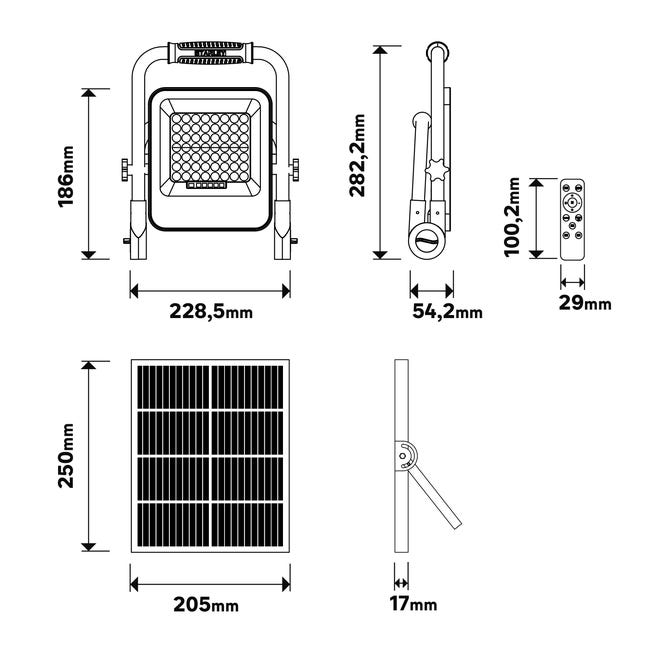 Projektor solarny   N/A K IP65 INSPIRE