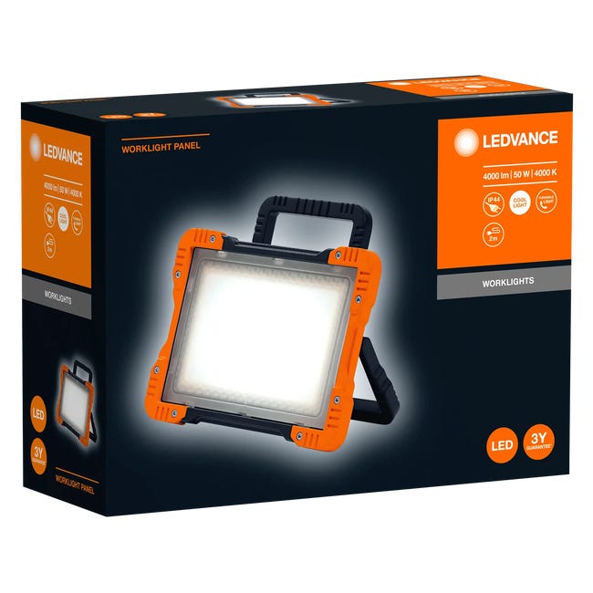 Projektor zewnętrzny ze źródłem światła LED WORKLIGHT PANEL 50W 840 LEDV 50 W IP44 LEDVANCE