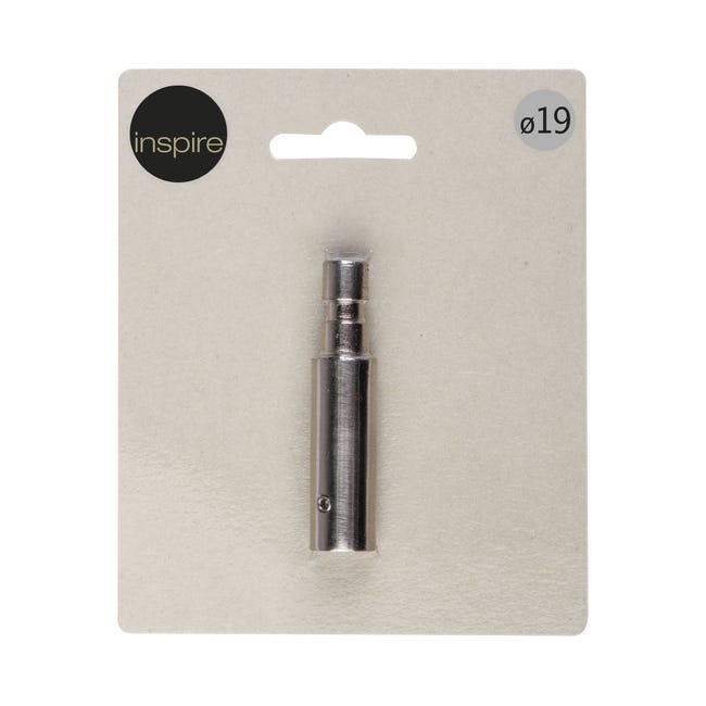 Przedłużka do wspornika karnisza efekt stali 19 mm Inspire