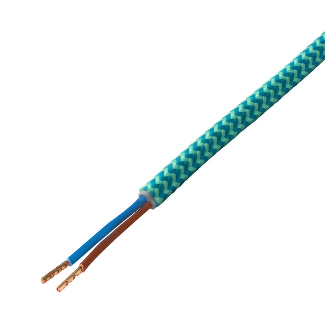 Przewód ELEKTRYCZNY DIC0618 W OPLOCIE TURKUS 1.8 m DPM SOLID
