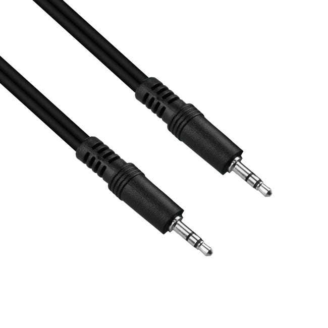 Przewód JACK / JACK 3.5 mm EVODPM100 CZARNY 3 m EVOLOGY