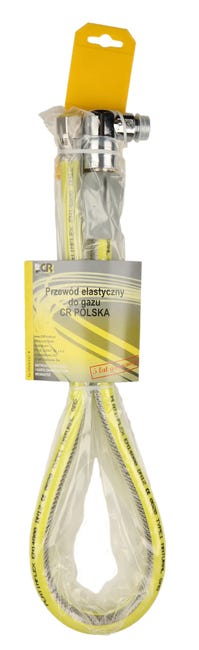 Przewód elastyczny do gazu z szybkozłączem 1/2