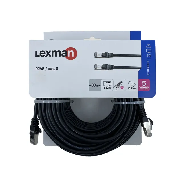 Przewód komputerowy RJ45 CAT6 30m LEXMAN