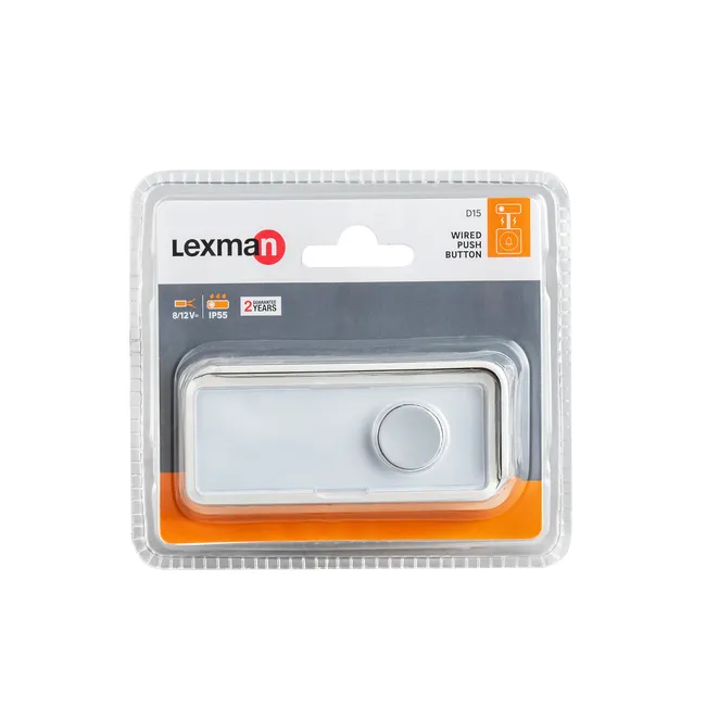 Przycisk bezprzewodowy 8 - 12V IP55 LEXMAN