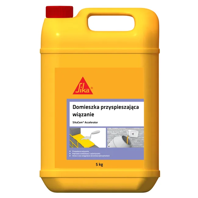 Przyspieszacz wiązania Sikacem 5 kg Sika