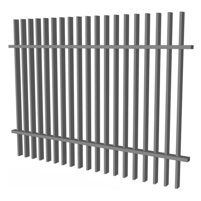 Przęsło ogrodzeniowe Negros 2x1.50 m Polbram
