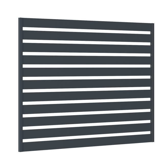 Przęsło ogrodzeniowe Szafir Element 2x1.45 m Polargos