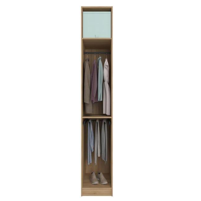 Pudełko Spaceo Home L laguna 66 l 36 x 56 x 33 cm Spaceo