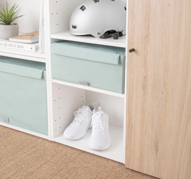 Pudełko Spaceo Home S laguna 16 l 36 x 28 x 16.5 cm Spaceo