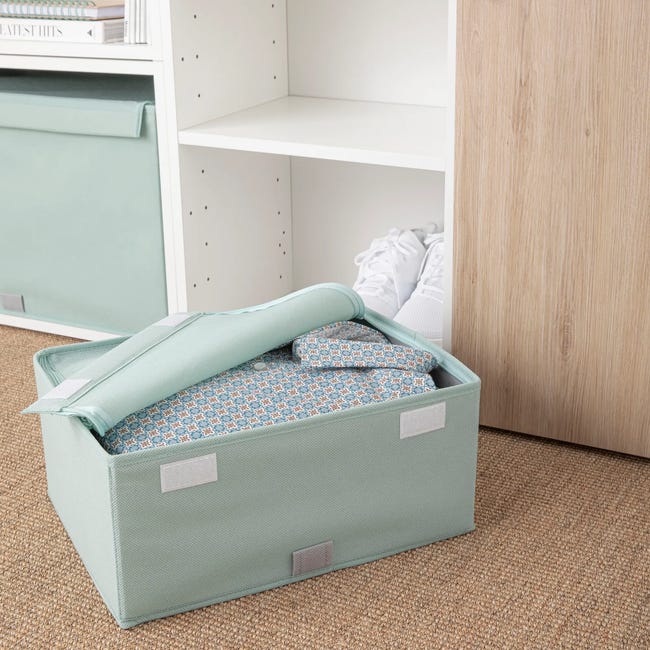 Pudełko Spaceo Home S laguna 16 l 36 x 28 x 16.5 cm Spaceo