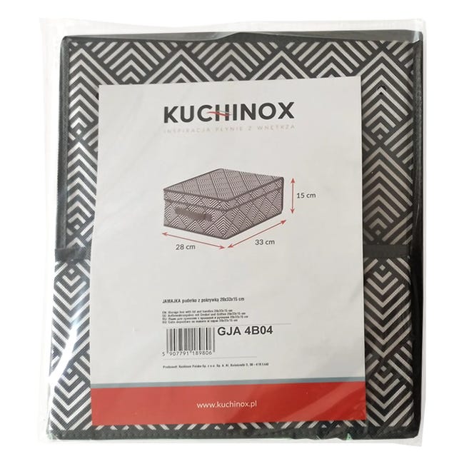 Pudełko tekstylne Jamajka 28 x 15 x 33 cm Kuchinox