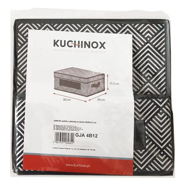 Pudełko tekstylne Jamajka 30 x 15.5 x 30 cm Kuchinox