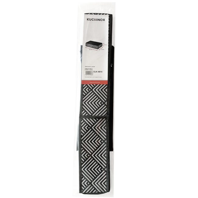 Pudełko tekstylne Jamajka 4 przegródki 33 x 9 x 23 cm Kuchinox